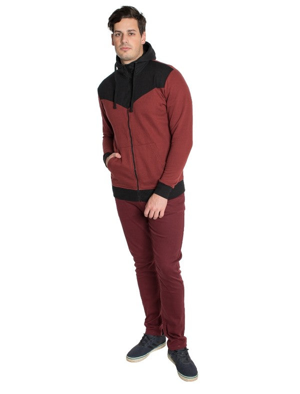 SKINNY JEANS BURGUNDY