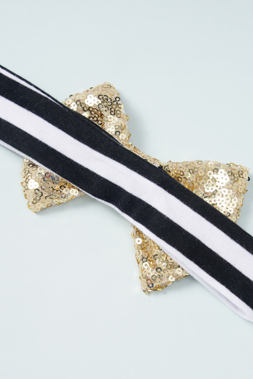 Baby Girls Graphic Bodysuit and Striped Pants Set with Bow