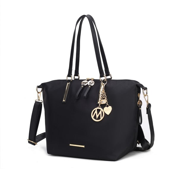 MKF Layla Solid Tote Backpack by Mia k