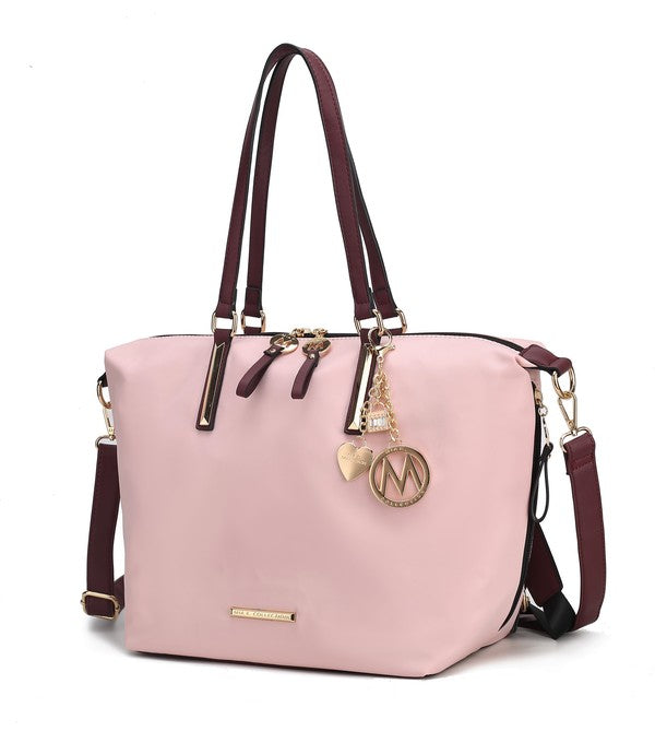 MKF Layla Solid Tote Backpack by Mia k