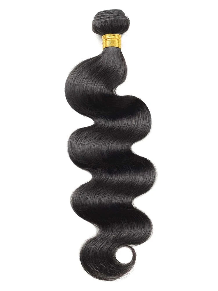 Indian Bundles Human Hair Body Wave 100% Hair Extension Natural Black 1/3/4 Pcs Bulk Human Hair Bundles