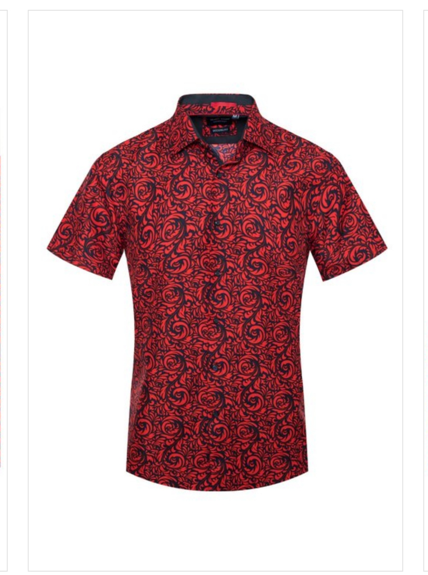 MEN'S SHORT SLEEVE BUTTON DOWN SHIRT