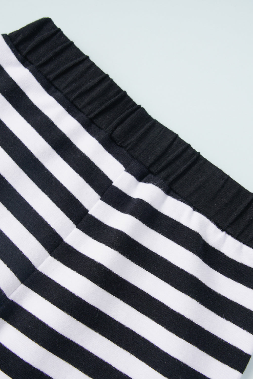 Baby Girls Graphic Bodysuit and Striped Pants Set with Bow