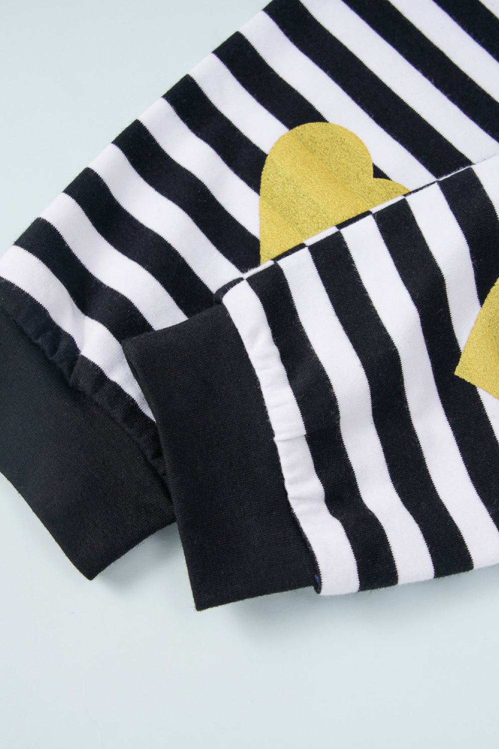 Baby Girls Graphic Bodysuit and Striped Pants Set with Bow