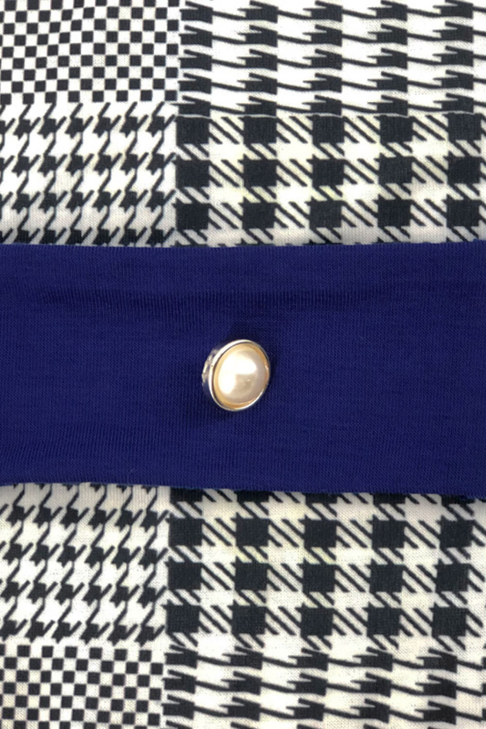 Plus Size Plaid Belted Sleeveless Dress and Contrast Duster Kimono Set