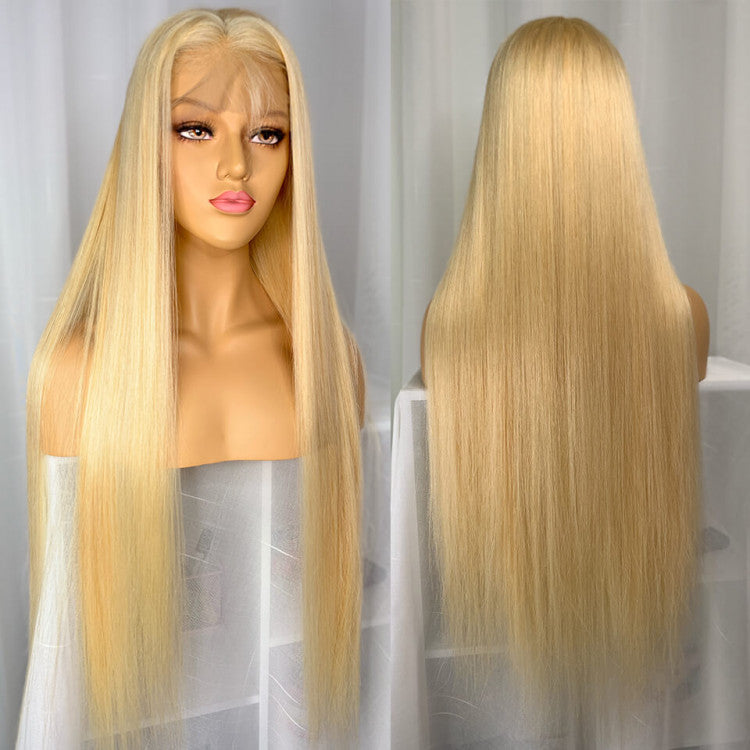 13x6  blonde wig  180%