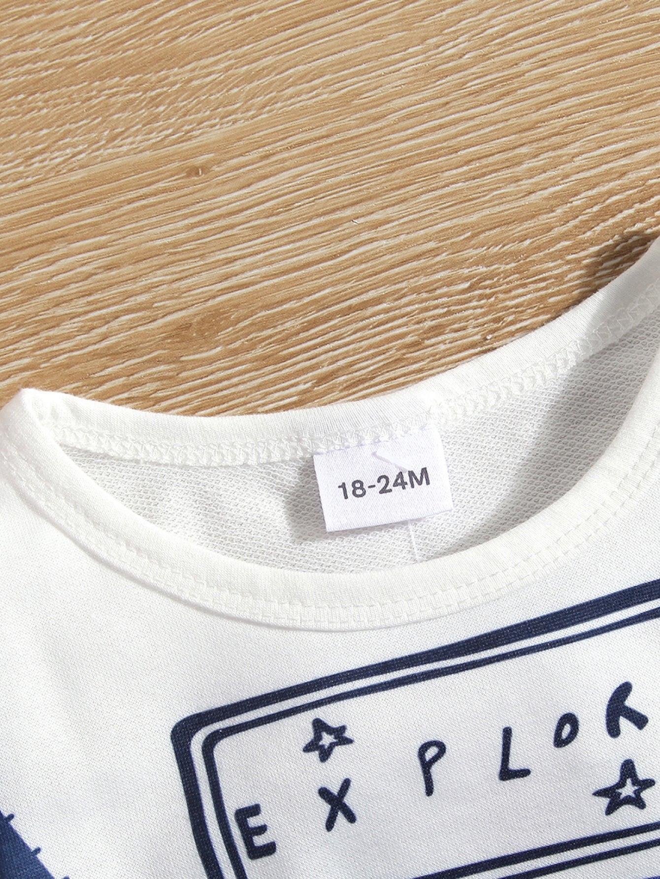 Kids EXPLORE T-Shirt and Elastic Waist Pants Set