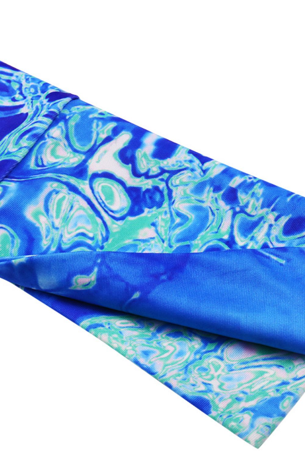 Printed Three-Piece Swimsuit with Bolero