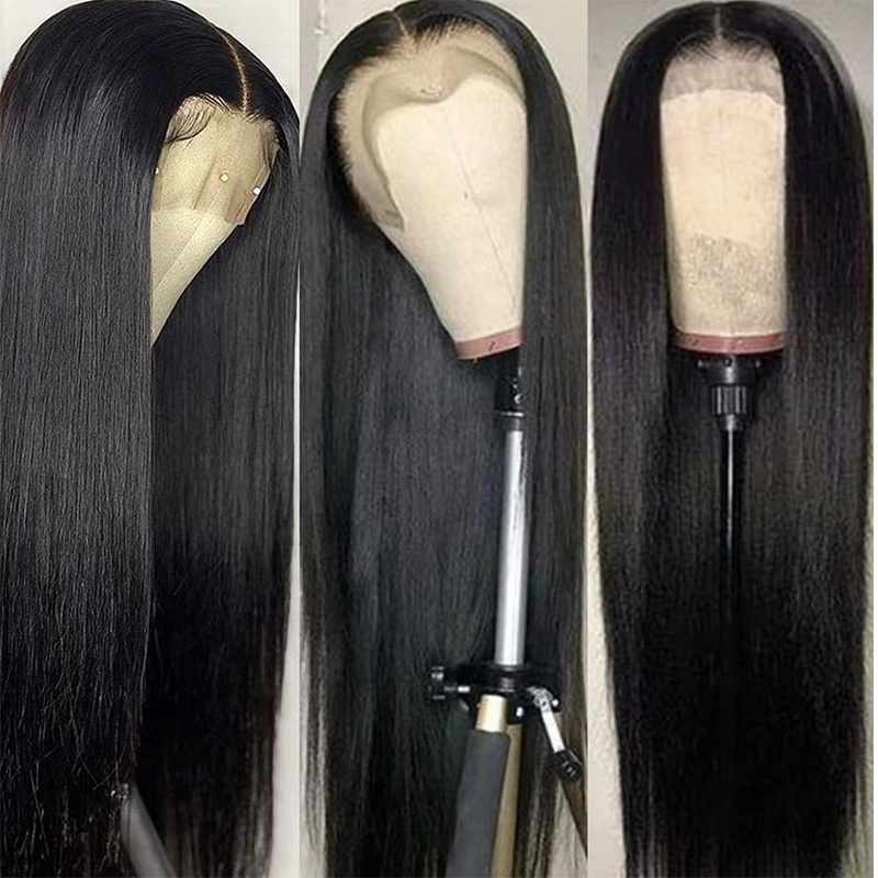 Hd Lace Frontal Wig 360 Hd Full Lace Wig Human Hair Wigs For Women Pre Plucked With Baby Hair 13x4 Straight Lace Front Wig